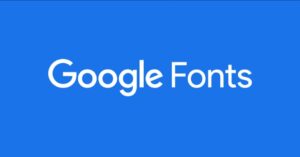 Google Fonts logo.